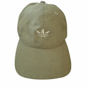 Adidas Originals Trefoil Olive Green Baseball Cap Adjustable Unisex